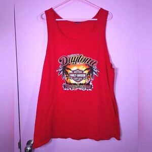 🔥 Harley Davidson Daytona Beach Tank Top